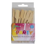 Bamboo picks 9cm 25-pack