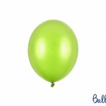 Metalic Lime Grön Ballonger | Starka Ballonger 12cm, 10st Grön