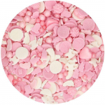 Kort Datum 11-2024 FunCakes - Medley Baby Pink Strössel 50g