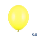 Ballonger Gul | Starka Ballonger  27cm,  10st Pastel Gul