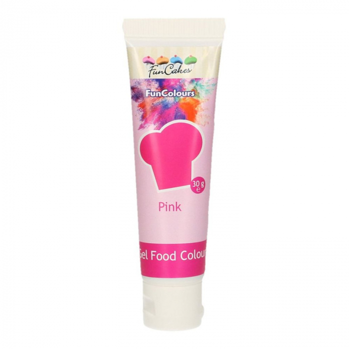 FunCakes - Geléfärg Rosa Pastafärg Pink - 30g