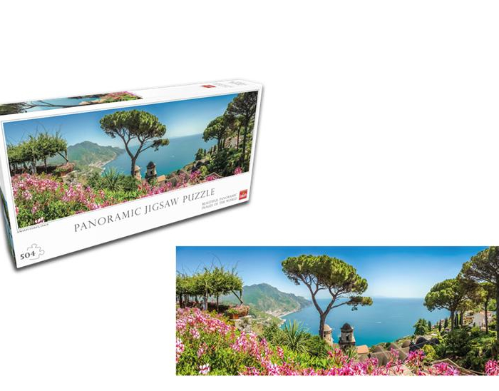 Puzzle Amalfi Coast 504pcs- Panorama Pussel