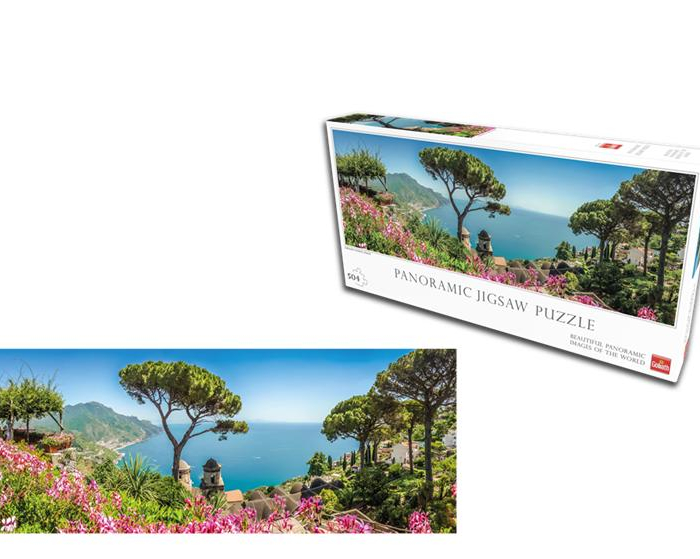 Puzzle Amalfi Coast 504pcs- Panorama Pussel