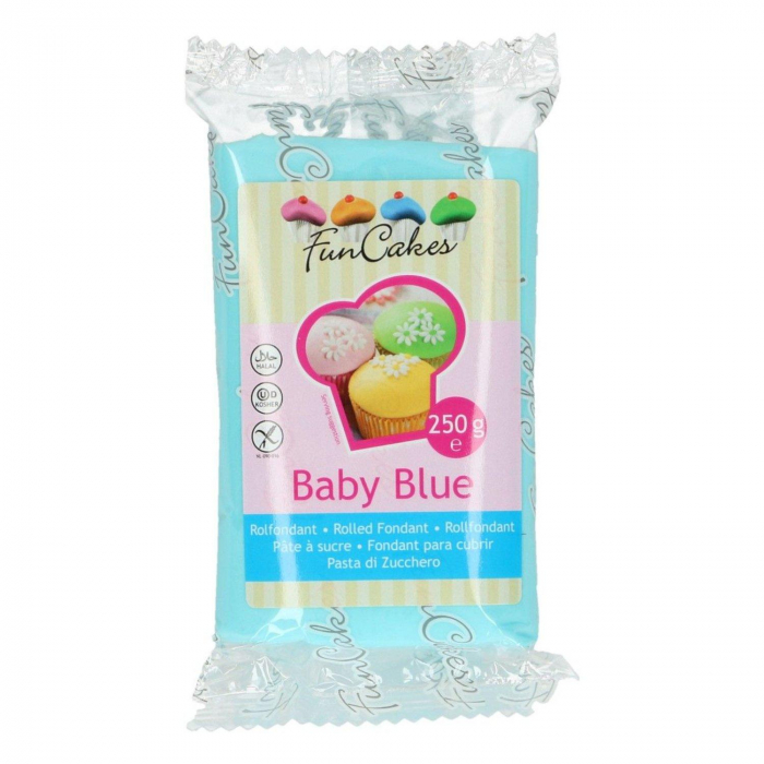 FYND BF 08/22 FunCakes - Baby Blå/Baby Blue Sockerpasta 250g
