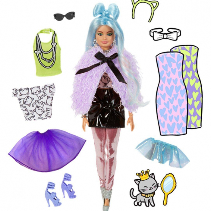 Barbie Extra Deluxe Doll Docka