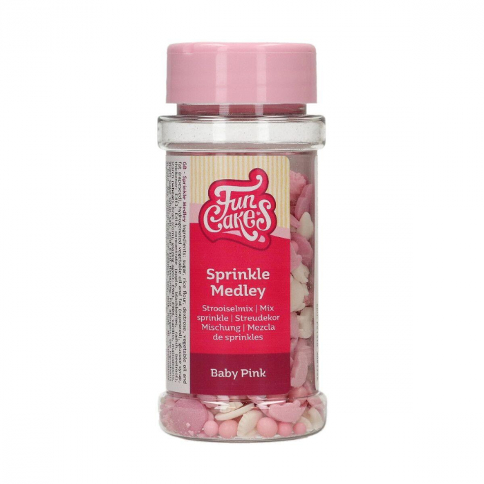 FunCakes - Medley Baby Girl Strössel 50g