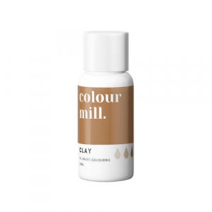 Colour Mill - Clay Chokladfärg Oljebaserad Ätbar Färg 20ml