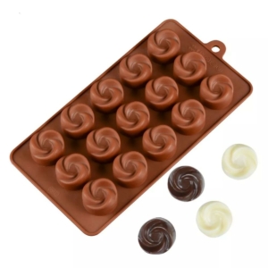 Silikonform Candy Chokladform Pralinform