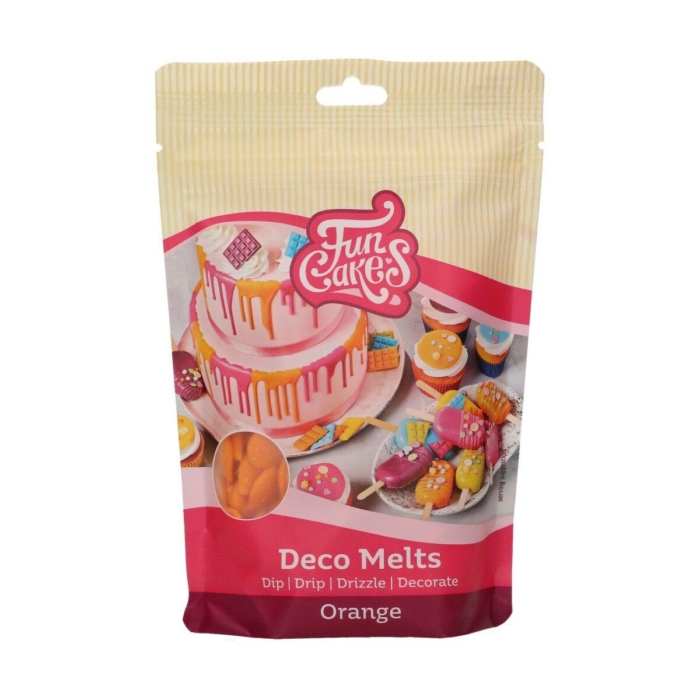 FunCakes - Orange Flavour Deco Melts 250g