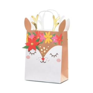 Presentpåse Gift bag Deer Rådjur Jul