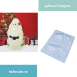 Pralinform Jultomte Chokladform - Santa Claus - BWB 844 - Special 3 Part Mold