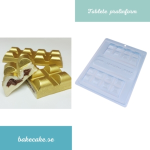 BWB Special 3-Part Mold - 9697 Tablete Barra - Pralinform Chokladform