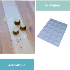 BWB Simple Mold 9289- Pralinform Kupol 20st Chokladform