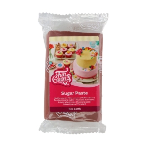 FunCakes Sugar Paste Red Earth 250 g