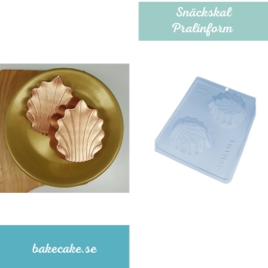 BWB Special 3-Part Mold - 9943 Concha - Pralinform Snäckskal