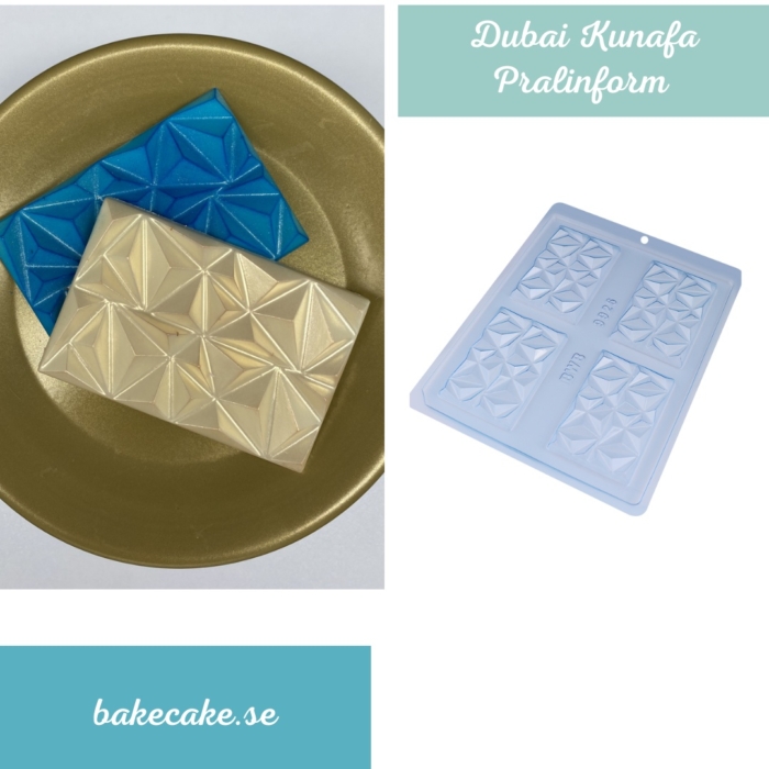 Dubai Kunafa Chokladform - Kunafa Pralinform Choklad mould