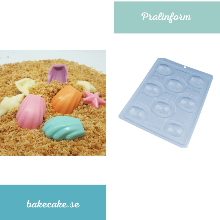 BWB Special 3-Part Mold - 9417- Pralinform Chokladform