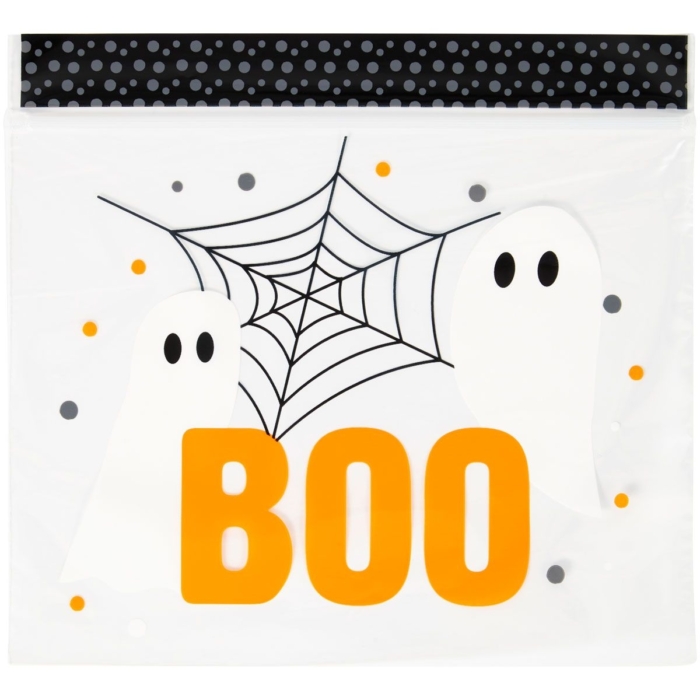 Wilton Resealable Treat Bags Boo pk/20