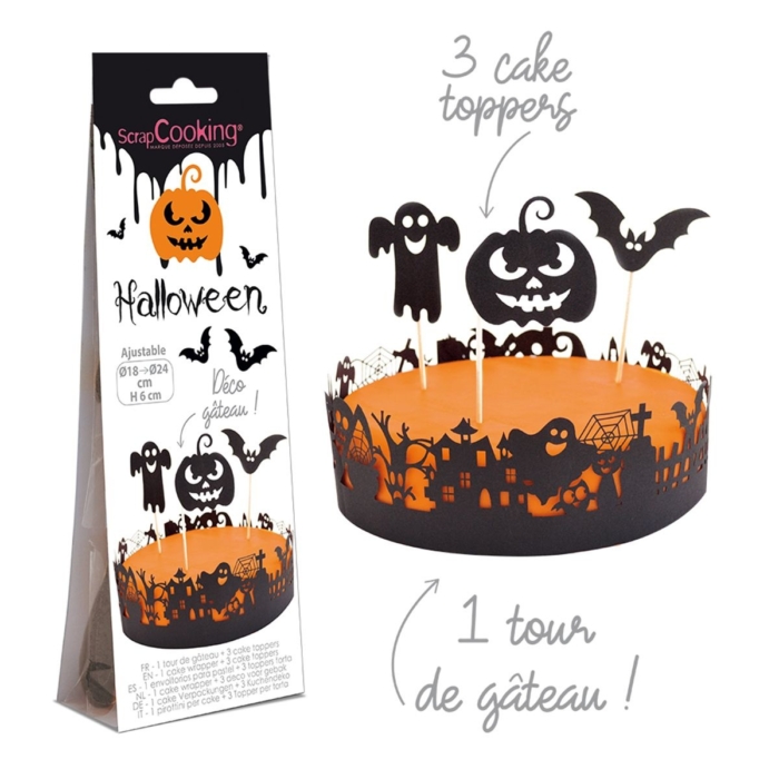 Scrapcooking Wrapper & Topper Halloween