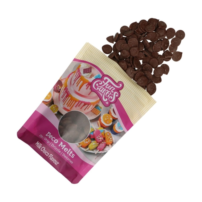 FunCakes Deco Melts - Milk Choco Flavour – 250g