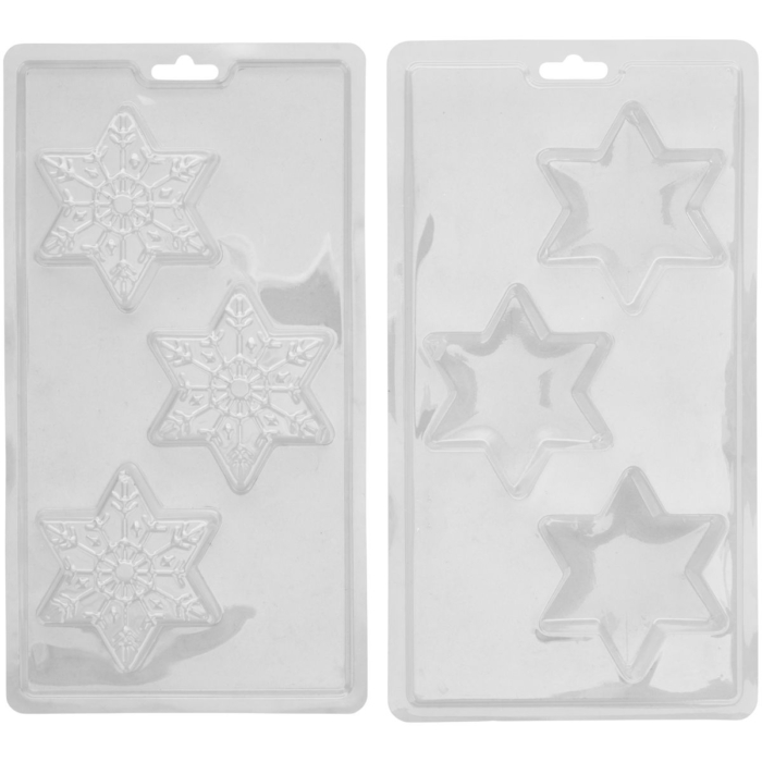 Wilton 3D Candy Mold Hot Chocolate Snowflake