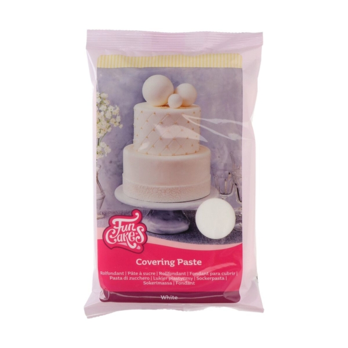 FunCakes Covering Paste 500g White