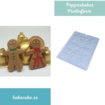 Pralinform Chokladform Pepparkaka - Gingerbread - BWB 9735