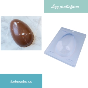 BWB Simple Mold - Ovo Liso 500g 143 - Pralinform Chokladform Ägg