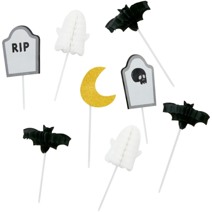 Wilton Cake Toppers Halloween pk/8