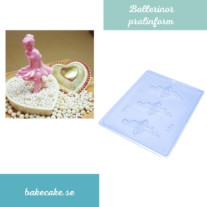 BWB Simple Mold - Bailarina 19 - Pralinform Chokladform Ballerina