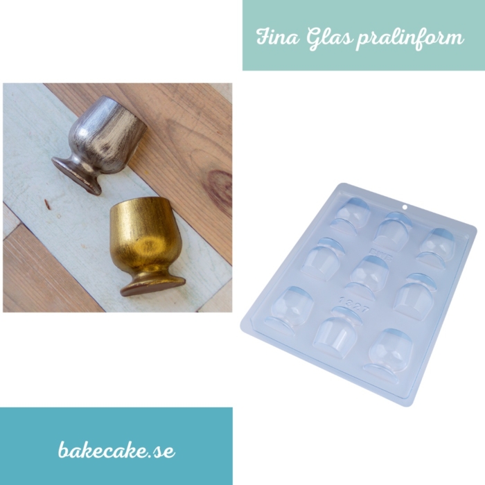 BWB Simple Mold - Taça Pequena 1327 - Pralinform Chokladform Glas