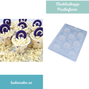 BWB 9523 - Special 3-Part Mold - Pralinform Chokladkopp