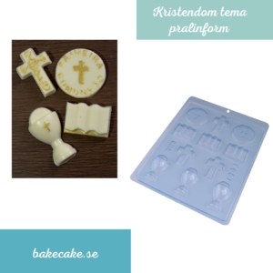 BWB Simple Mold - Primeira Comunhão 1364 - Pralinform Chokladform Kristendom