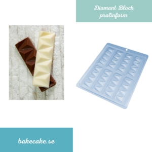 BWB 10043 - Pralinform Chokladform Chokladkaka Diamant