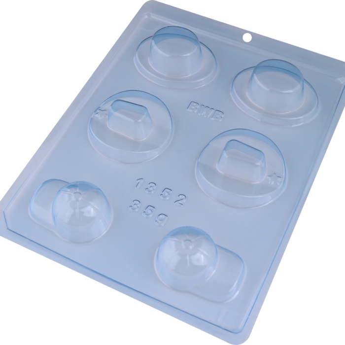 BWB Simple Mold - Chapéus 1352 - Pralinform Chokladform Keps