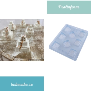 BWB Special 3-Part Mold - 9797 - Pralinform Chokladform