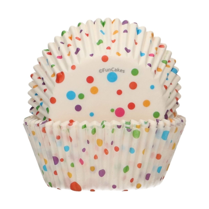 FunCakes Baking Cups Confetti pk/48