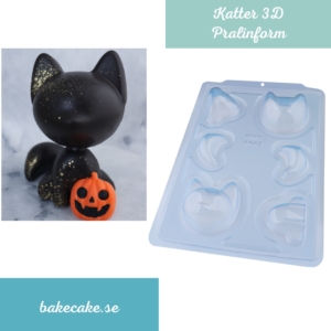 BWB Special 3-Part Mold -3642 - Raposa 3D - Pralinform Katt