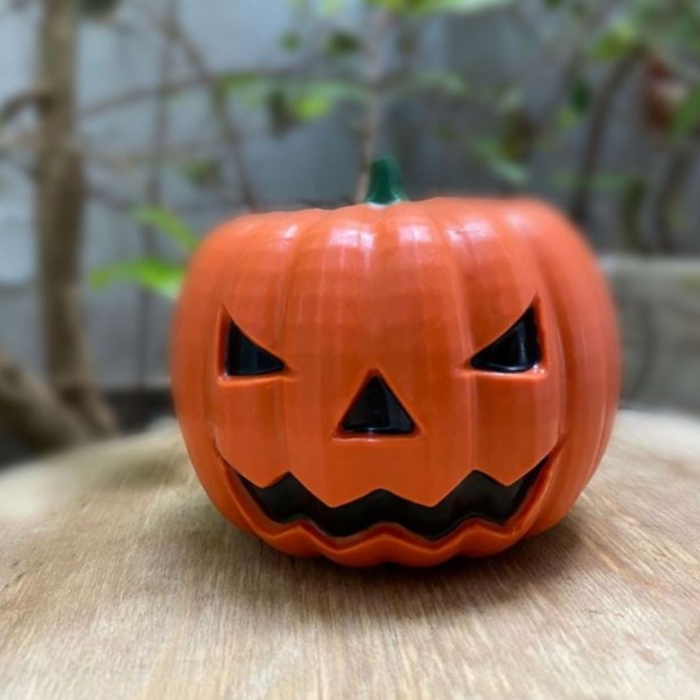 3-delad återanvändbar Pumpa Pralinform | Pumpa chokladform |Halloween Pumpkin