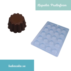 BWB Simple Mold 9289- Pralinform Kupol 20st Chokladform