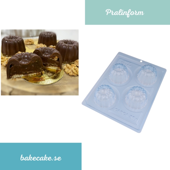 BWB Special 3-Part Mold - 10100- Pralinform Chokladform