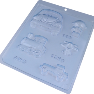 BWB Simple Mold - Brinquedos 136 - Pralinform Chokladform Fordon