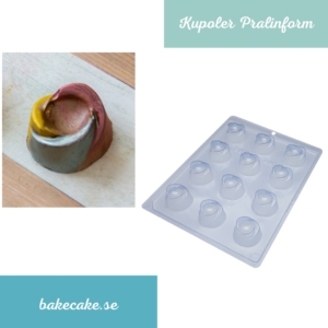 BWB Simple Mold - Bombom Detalhado 12 9692 - Pralinform Chokladform