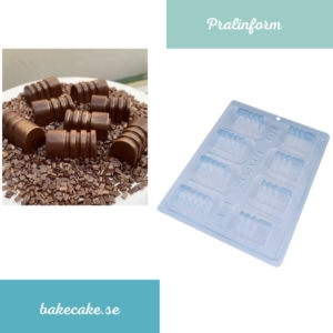 BWB Special 3-Part Mold - 9771- Pralinform Chokladform