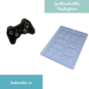 BWB 10028 - Simple Mold - Pralinform Spelkontroll Chokladform Playstation