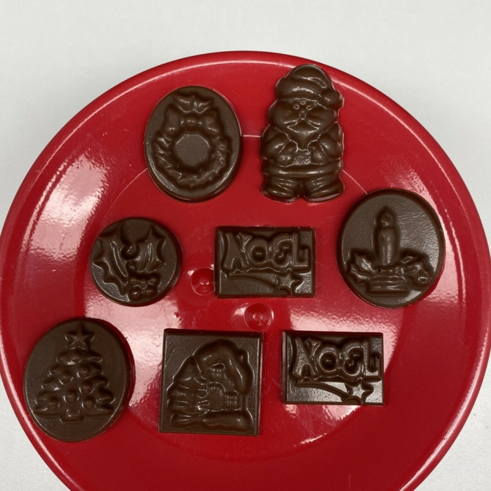 BWB Simple Mold - Enfeites de Natal 9944 - Pralinform Chokladform Julmotiv