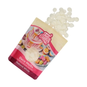 FunCakes - Naturligt Vit Deco Melts 250g