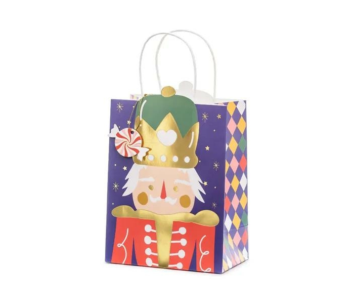 Presentpåse Gift bag Nutcracker, Nötknäckare Jul