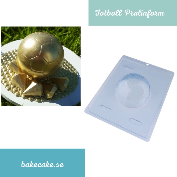 BWB Special 3-Part Mold - 810 300g - Pralinform Fotboll