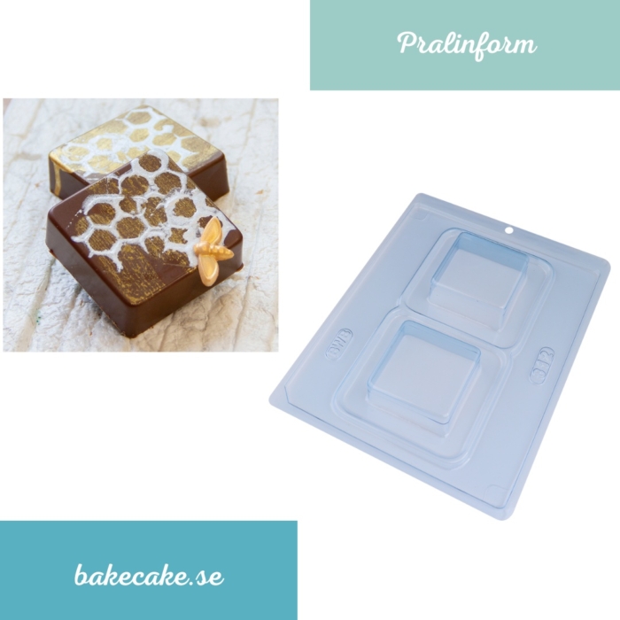 BWB Special 3-Part Mold - 812 - Pralinform Chokladform